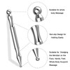 Acupuncture Pen, Facial Reflexology Tools Stainless Steel, Trigger Point Massager