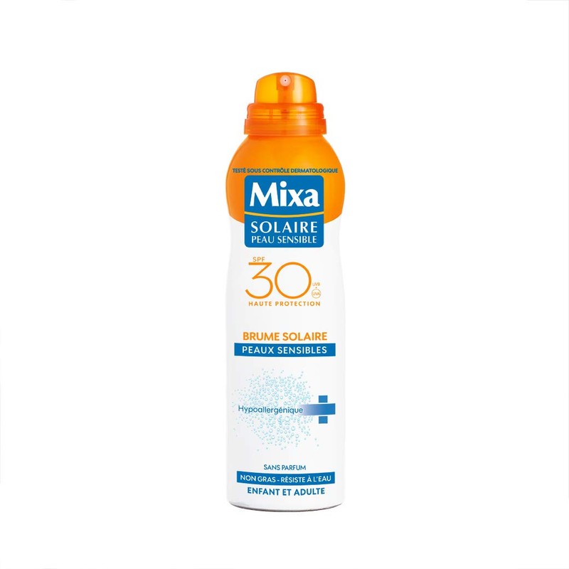 MIXA - Brume Solaire - Protection Renforcée SPF 30 Peau