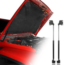 Hooke Road Front Hood Lift Strut Suspension Support Kit Compatible with Jeep Wrangler JL 18-23 | Gladiator JT 20-23 (Excluding Rubicon 392 Models)