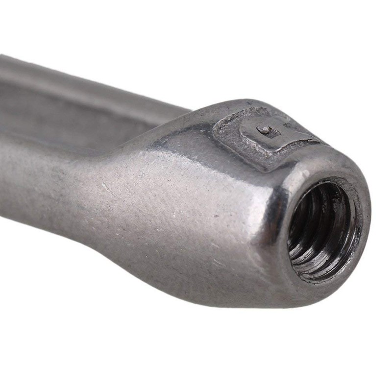 POFET 10pcs M4 Stainless Steel 304 Hook& Hook Turnbuckle Wire