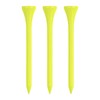 Wood Golf Tees, Neon Yellow, 3.25" (200 Tees)