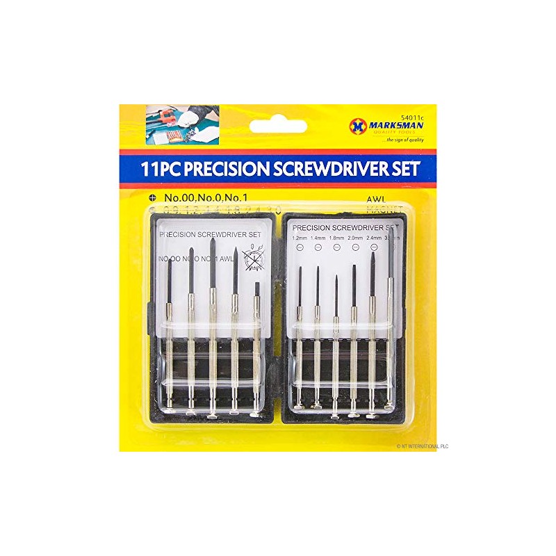 Marksman 11Pc Precision Screwdriver Set