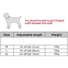 Hypeety Dog Training Collars Chain Martingale Pet Dog Collar Pinch Metal Slip Stainless Steel Chain Collar for Medium and Large Dogs (L)