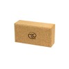 Yoga-Mad Cork Yoga Brick | 23cm x 12cm x 7.5cm