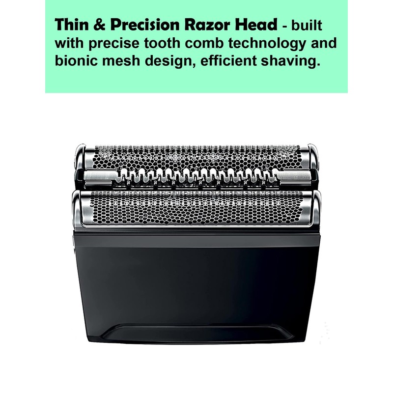 52B Series 5 Replacement Head for Braun Electric Shaver, S5