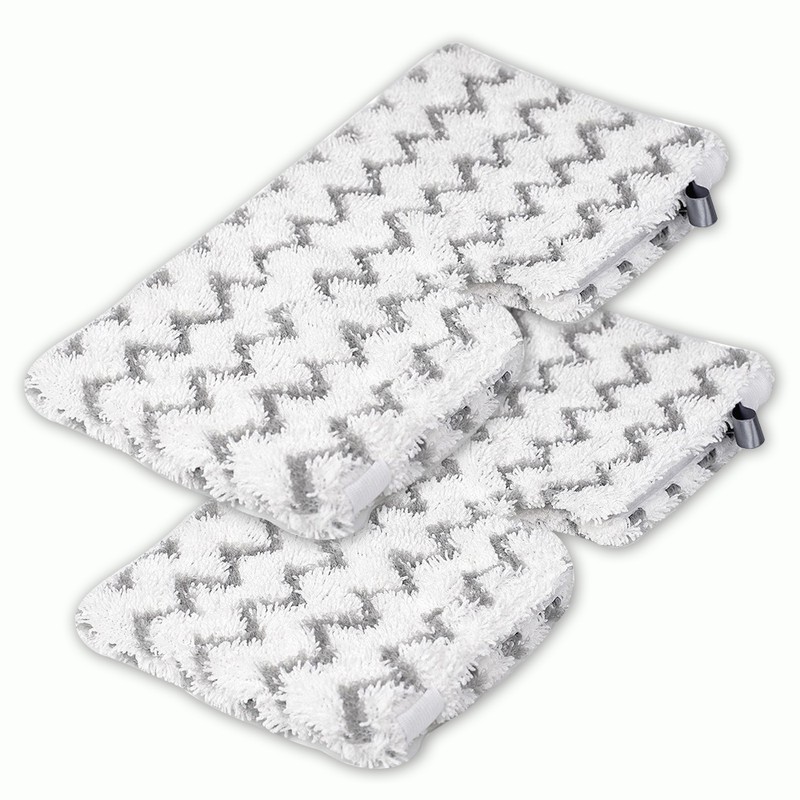 Set of 2 Microfiber Steam Mop Replacement Pads Mop Accessories