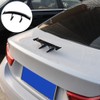 XhuangTech Mini Spoiler Car Rear Wing, Universal Car Tail Wing