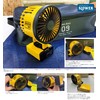 SLOWER SLW200 Mini Blower Circus Olive Blower Fan 6.1 x