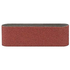 Bosch 2609256224 Set of 3 Sanding Belts for Sanders High Quality Belt 100 x 560 mm 150 Grit Red