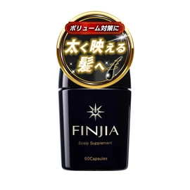 Finjia Supplement, Scalp, Hair Care, Hair, Saw Palm, Zinc, 32 Ingredients, 60 Tablets