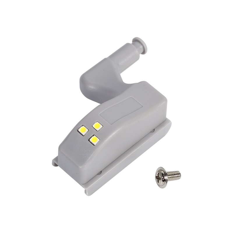 VBESTLIFE 10Pcs Universal Cabinet Cupboard Wardrobe LED Hinge Light for