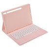 12.4in Keyboard Case 3 Adjustment Stand Detachable Pink Keyboard Case