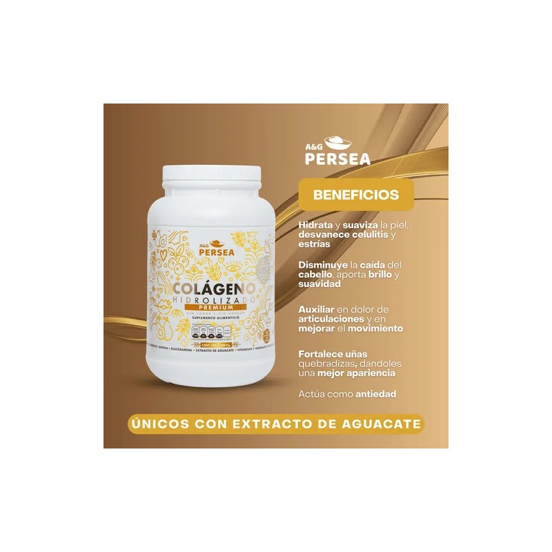 A&g Persea- Colageno Hidrolizado Premium 1.2 Kg-sin Sabor