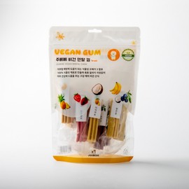 Jubebe Vegan Dental Chews Fruit 150g / 주베베 비건 덴탈 껌 과일 150g