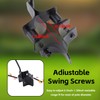 DYSHIPEN Metal Clamp-On Deck Hook for Bird Feeder,Accessory Hook for