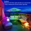 LETIANPAI 200ft Outdoor LED Strip Lights Waterproof 1 Roll,IP68 Outside