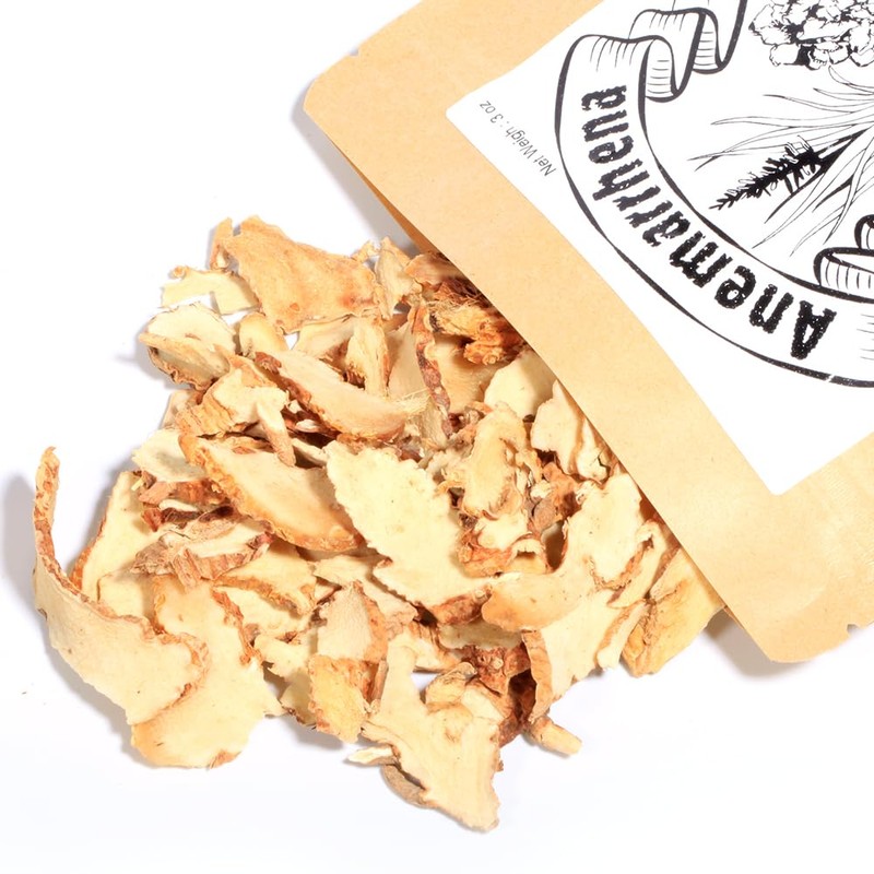 EidolonGreen Anemarrhena (Anemarrhena asphodeloides/Zhi Mu/知母) Dried Rhizome 3 Oz (88g)
