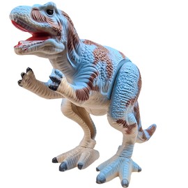 Allosaurus Wind Up Dinosaur Toys for Kids 1-3 3-5 5-7, Realistic Dino Easter Wind Up Toy, Novelty Jumping ＆ Walking Dinosaur Clockwork for Boys Birthday Gift, Goodie Bag Stuffers, Treasure Box