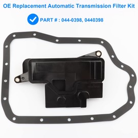 Automatic Transmission Filter Kit, Replace 044-0398, 0440398 Compatible with Toyota Scion 2.5L 2.7L - 2010-2017 Camry, 2009-2019 Highlander, 2013-2018 RAV4, 2009-2015 Venza, 2011-2016 tC, 11-12 Sienna