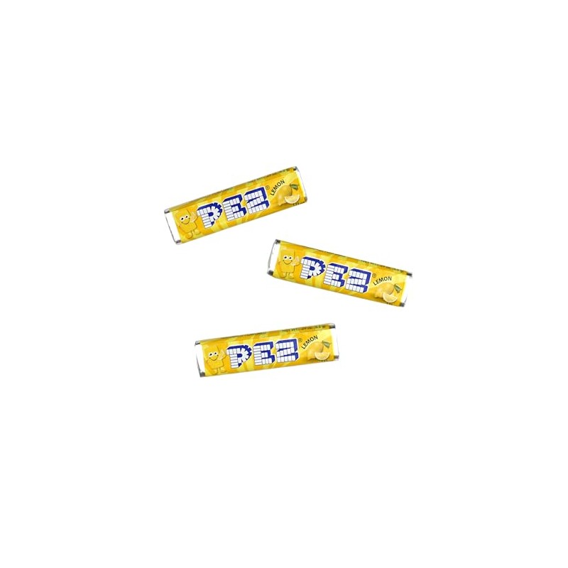 PEZ Candy Refills, Lemon Flavor, 4 Pound Bulk Bag (Approx.
