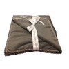 Little Giraffe Luxe Lustre Rain Throw - Charcoal