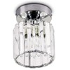 Crystal Ceiling Light Mini Chandelier Flush Mount Close to Ceiling