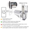 50 Pcs Shelf Support Pegs, Clear Plastic Cabinet Shelf Pegs,