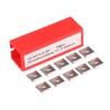 Indexable Cutting Inserts, Reversible Blade, Pack of 10 Replacement Blades,