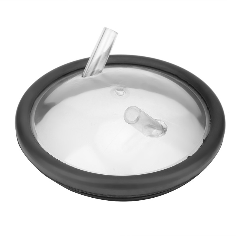 Plastic Transparent Milk Bucket Lid And Gasket For Milking Machine