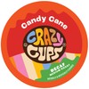 Crazy Cups Candy Cane Coffee Flavored Coffee Pods, Medium Roast