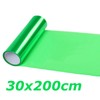 Car Light Tint - Green, 30x200CM - Headlight, Brake, Taillight,