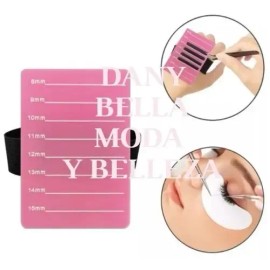 2 Pzas Porta Pestañas Muñequera Extensiones Pestañas Mink