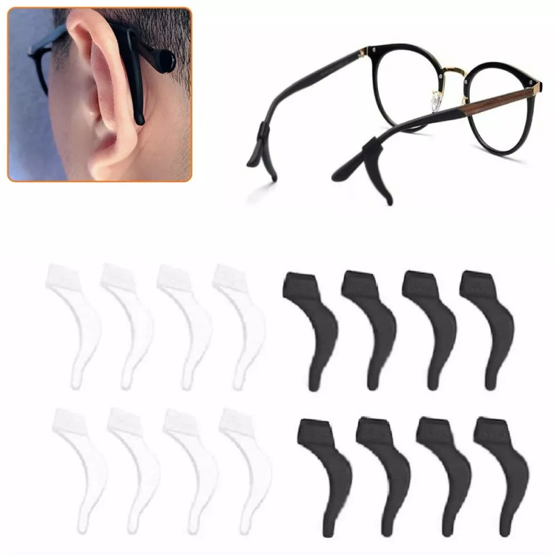 Unbranded Anti Slip Glasses Ear Hooks Tip Eyeglasses Grip Temple