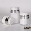 siawadeky Airless Pump Jars Set of 3 15ml/30ml/50ml 3 Sizes