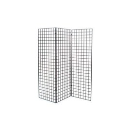 Grid #1900B (3PCS) + 1904B (6PCS) New Retails Black Finished Z Unit with Three 2' X 6' Panels