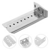 SEWACC 10pcs Support Brackets for Cabinet Rail Holder Shaped Design