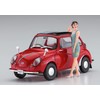 Hasegawa SP491 1/24 Subaru 360 Young SS w/60's Girls Figure,