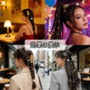 Aquafix ヘアビーズ 56個セット 金属素材 髪飾り ダンスヘアアクセサリー 蝶々 ハート ヒップホップ メタルコイル