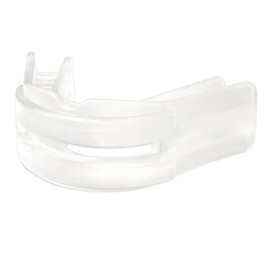 Brain-Pad Double Guardian Mouth Guard, Clear, Youth