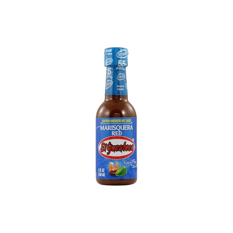 El Yucateco, Marisquera Red Hot Sauce, 4 Fl Oz
