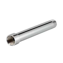 Purelux Shower Arm Extension, 6 inches Shower Head Extender Water Outlet Lowers Existing Shower Head, Chrome Finish Made of Solid Stainless Steel