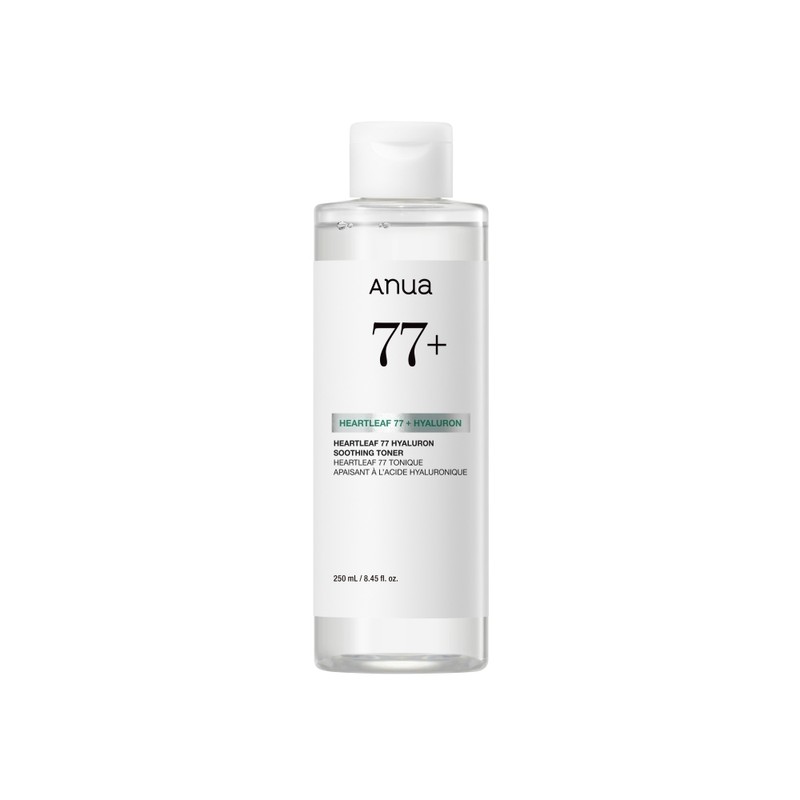 Anua Heartleaf 77 Hyaluron Soothing Toner 350ml Refill Set (+Refill