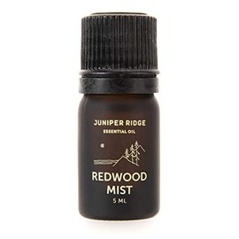 Juniper Ridge Redwood Mist Essential Oil - Refreshing Fragrance with Redwood Needles, Fir, & Bay Laurel Notes - Essential Oils are Perfect Blend for Diffusers, Aromatherapy, & More - 5ml