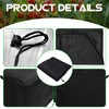 pdpdoc 3 Pack City Pickers Mulch Cover, 20" x 24"