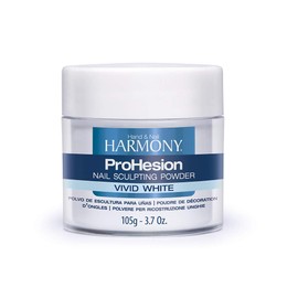 Hand & Nail Harmony ProHesion Nail Sculpting Powder Vivid White, Acrylic Nail Tips, Nail Acrylic Powder, Nail Tips,3.7 oz.