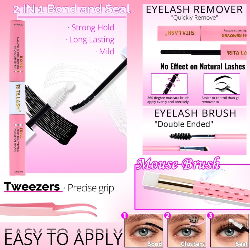 Cluster Lashes Kit Lash Clusters Kit 3 Boxes Cluster Lashes