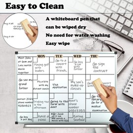 EFNHJF5 Pack of 12 Whiteboard Markers Thin 0.5-1.0 mm, Dual Tip Whiteboard Pens Black, Dry Erase Marker, Foil Pen Wipeable for School, Office and Home