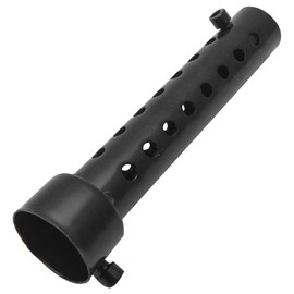 Riloer 1PC 35 mm Motorcycle DB Universal Baffle Exhaust Muffler Black