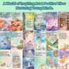 UHillMinerva Growth Mindset Affirmation Cards, 52 Watercolor Illustrated with Fixed