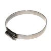 2 x JCS HI-GRIP HOSE CLIPS SIZE 90 STAINLESS STEEL 70-90mm JUBILEE TYPE 4